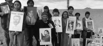 Familiares detenidos desaparecidos