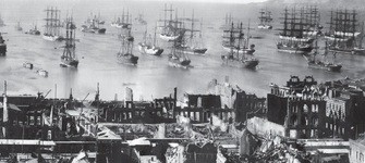 Valparaíso tras el terremoto de 1906